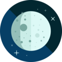 weather,nature,night,half moon,moon phase,crescent moon